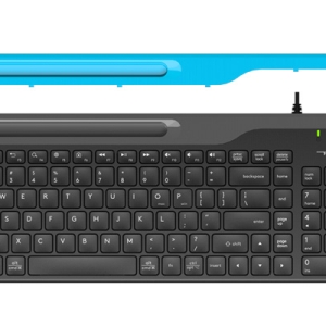 کیبورد 2 بخش فشرده FK25  2-Section Compact Keyboard A4TECH FK25