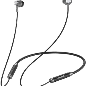 هدفون بی سیم دورگردنی لنوو مدل Lenovo Wireless Neckband Earphone HE06
