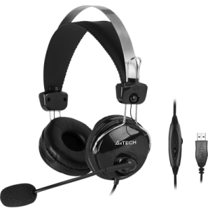هدست استریو HU-7P  ComfortFit Stereo USB Headset A4TECH HU-7P