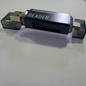 رم ریدر دو طرفه USB و TYPE C