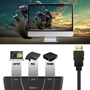 سوئیچ 3 به 1 HDMI آی تاپ مدل IETOP 3 in 1 Out 4K HDMI Switch SW-H301