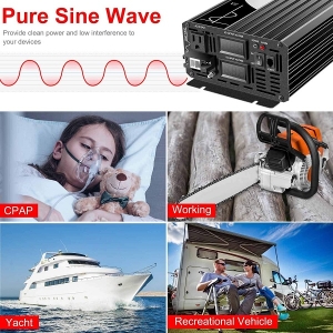 اینورتر سینوسی 2000 وات MGTech مدل MGTech Pure sine Wave Power Inverter 2000w