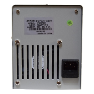 منبع تغذیه 30 ولت 10  آمپر EXVXE مدل EXVXE Power Supply Voltage Adjustment EPS-3010D