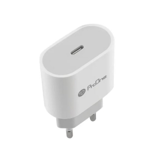 شارژر دیواری 3 آمپر  Type-C پرووان مدل ProOne PD 3A 18W Travel Charger PWC500