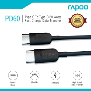 کابل تایپ سی رپو مدل Rapoo PD60 PD Data Cable Type C