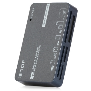 رم ریدر همه کاره آی ای تاپ  USB3.1 Type A مدل IETOP 5 in 1 Card Reader Adapter C3-08