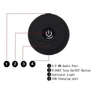 فرستنده صدای بلوتوث مدل Multi-point Wireless Bluetooth Audio Transmitter H-366T