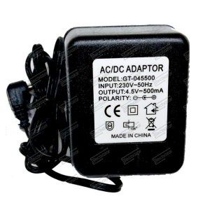 آداپتور ترانسی 4.5 ولت 500 ملی آمپر MGTech Adapter 4.5V 500mA