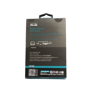مبدل DisplayPort به VGA کی نت پلاس مدل K-Net Plus DisplayPort To VGA Adapter KP-C2101