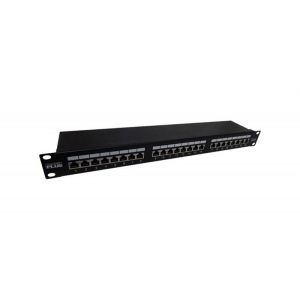 پچ پنل 24 پورت کی نت پلاس مدل Knet Plus STP Patch Panel 1U 24Port KP-N1130