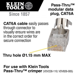 STP RJ45 CAT6 CONECTOR