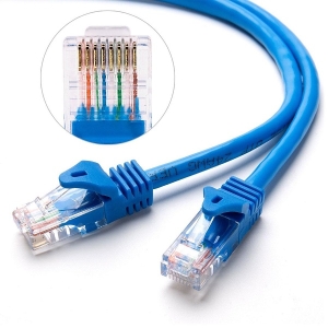 کابل شبکه پچ کورد Cat5e با طول 30 متر کی نت Knet Cat5e UTP Patch Cord Cable K-N1010