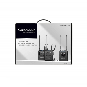 میکروفون بی‌‌سیم سارامونیک دو یقه‌‌ای Saramonic Wireless Microphone System UwMic9s kit2