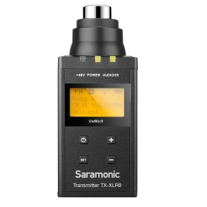 فرستنده بی‌‌سیم پلاگین سارامونیک مدل Saramonic Wireless Plug-on Transmitter UwMic9 TX-XLR9