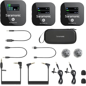 میکروفون بی‌‌ سیم سارامونیک مدل Saramonic Wireless Microphone System Blink900 B2