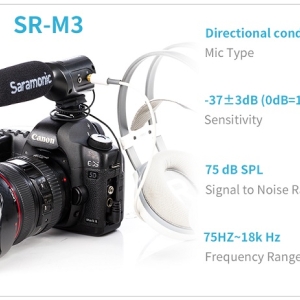 میکروفن دوربین Saramonic SR-M3