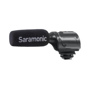 میکروفون رودوربینی سارامونیک مدل Saramonic Directional Condenser Microphone SR-PMIC1