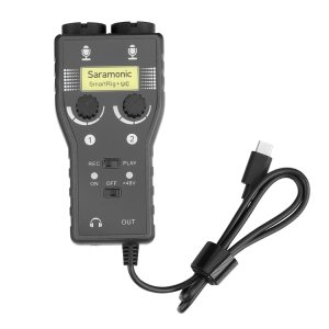 رابط صوتی سارامونیک مدل Saramonic USB Type-C output connector SmartRig UC
