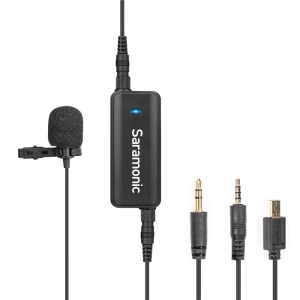 میکروفون یقه ای سارامونیک مدل Saramonic Audio Mixer with Lavalier Microphone Kit LavMic