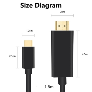 کابل تایپ سی به HDMI