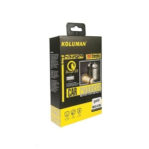 شارژر فندکی فست تک پورت koluman مدل kc-c905