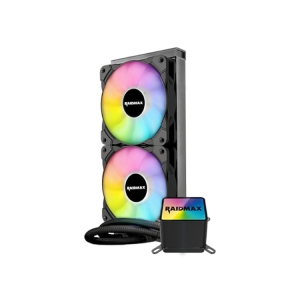 خنک کننده مایع پردازنده ریدمکس مدل RAIDMAX 240MM LIQUID COOLER TORNADO LC240 ARGB