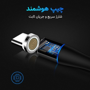 کابل تبدیل USB به microUSB/لایتنینگ/USB-C اس آر تی لاین مدل SRT LINE A7