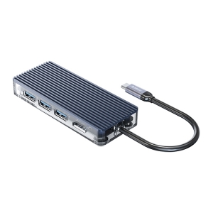 هاب 6 پورت USB-C اوریکو مدل ORICO 6 Port USB Type-C Adapter Hub WB-6TS