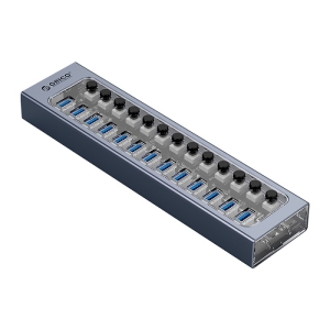 هاب 13 پورت USB3.0 اوریکو با کلید مدل ORICO 13 Port USB 3.0 Hub T2U3-13AB