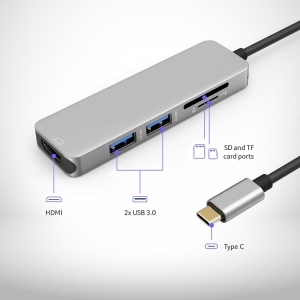 بهترین هاب usb-c پنچ پورت