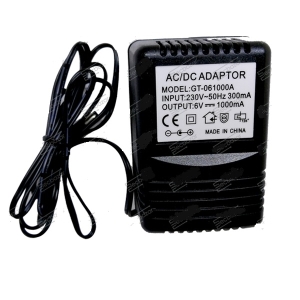 آداپتور ترانسی 6 ولت 1000 میلی آمپر MGTECH Adapter 6V 1000mA