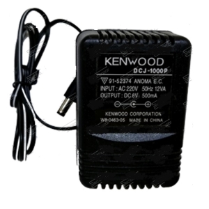آداپتور ترانسی 6 ولت 500 میلی آمپر KENWOOD Adapter 6V 500mA