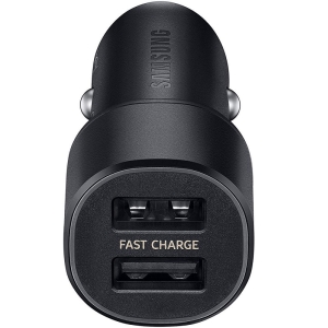 65W Dual In-Car Charger (Adaptive Fast Charging w/o USB Cable)