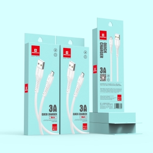 کابل شارژ USB به لایتنینگ بیبوشی مدل Biboshi Lightning To USB Cable A11