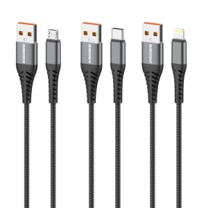 کابل شارژ USB به لایتنینگ بیبوشی مدل Biboshi Lightning To USB Cable A25