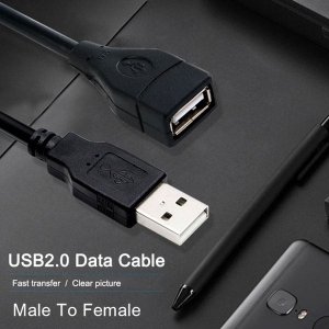 کابل افزایش طول USB 2.0 تی سی تراست مدل TC-U2CF30 طول 3 متر