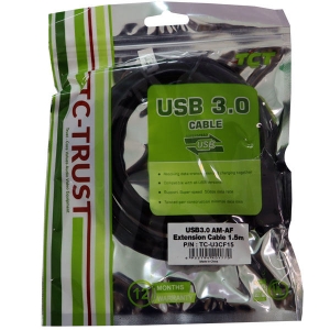 بهترین کابل افزایش طول 2.0 USB تی سی تی TC-U2CF15