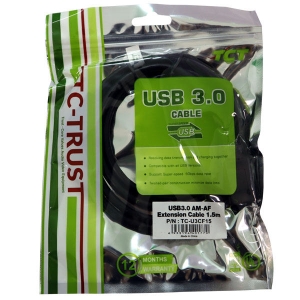 کابل افزایش طول 3.0 USB تی سی تراست مدل TC-U3CF30 طول 3 متر