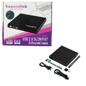 Venetolink USB2.0 Slim DVD writer box