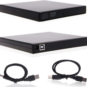 باکس تبدیل DVD رایتر اینترنال SATA به اکسترنال USB 2.0 سایز نرمال 9.5