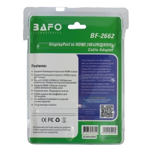 Bafo BF-2662 DP to HDMI
