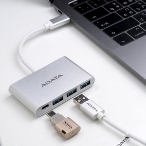 مبدل USB-C به USB 3.0/USB-C ای دیتا مدل ACA3HUBAL