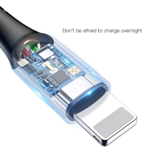 کابل تبدیل USB به لایتنینگ باسئوس مدل CALCD-01 طول 1 متر