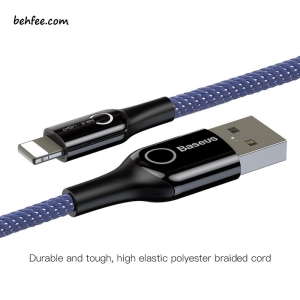 کابل USB به Lightning مدل CALCD-01 C-Shaped Light Cable برند Baseus