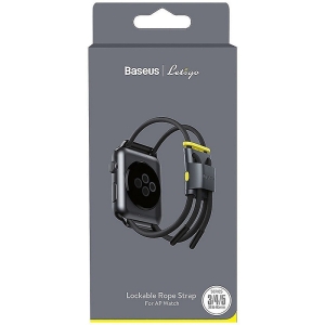 بند ساعت اپل واچ Baseus Lockable Rope Strap for Apple Watch Series 3/4/5 38mm/40mm LBAPWA4-AGY