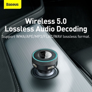 شارژر فندکی و پخش کننده آهنگ بیسوس Baseus Enjoy Car Wireless MP3 Charger CCLH-01 توان 17 وات