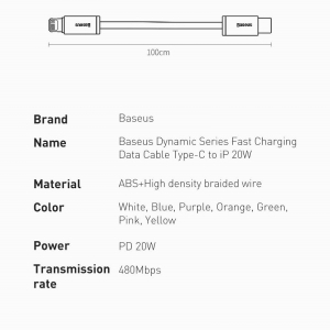 USB C TO LIGHTNING CABLE
