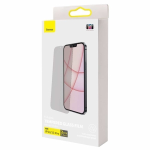 پک 2تایی گلس حریم شخصی تمام صفحه Apple iPhone 13 / 13 Pro Baseus Anti-Spy Glass Film SGBL020702