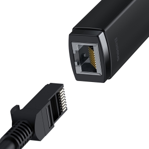 مبدل یواس‌بی به پورت شبکه 100Mbps بیسوس Baseus Ethernet Adapter USB to RJ45 LAN Port WKQX000001