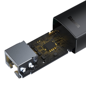 کابل تبدیل USB به LAN بیسوس Baseus WKQX000101 1000Mbps